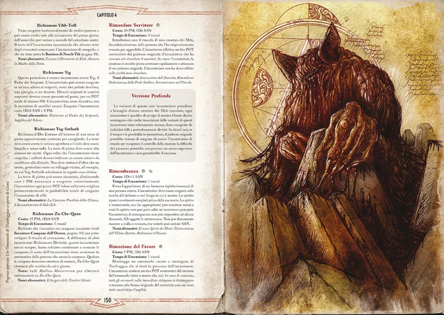 Il Richiamo di Cthulhu - Il Grande Grimorio della Magia dei Miti di Cthulhu