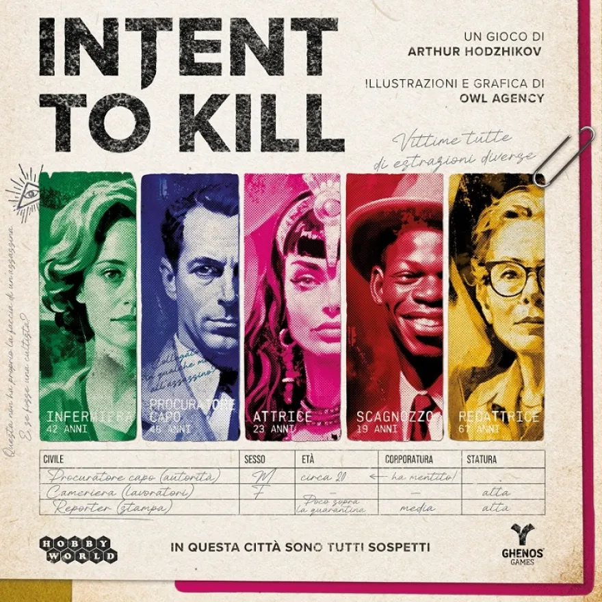 Intent to Kill - Edizione Italiana