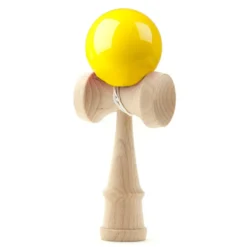 Kendama Yattaman in legno - Giallo