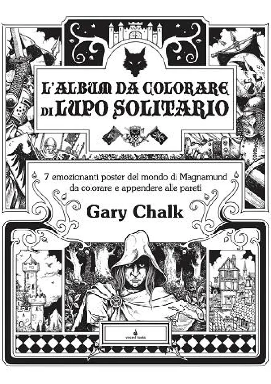 Lupo Solitario - L'Album da Colorare di Lupo Solitario - Edizione Speciale Quarantennale