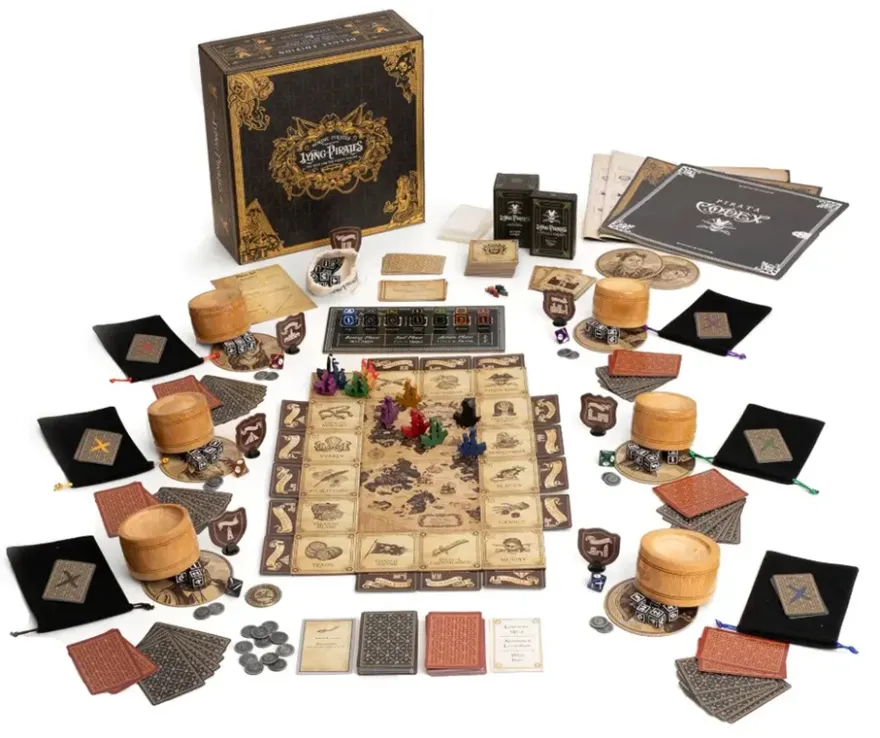 Lying Pirates - Edizione Deluxe + Cities of Greed in Italiano