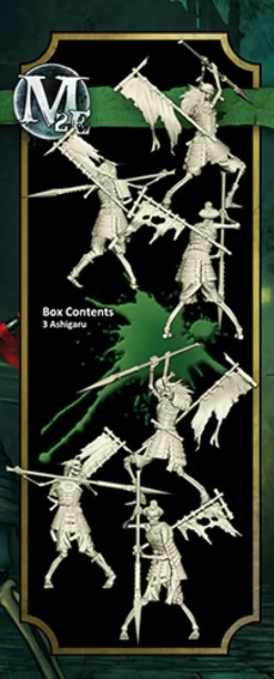 Malifaux 2nd Ed. - Ashigaru (3)