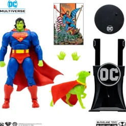 McFarlane DC Comics - Multiverse Superman & Krypto (Return of Superman) McFarlane Platinum Edition 7" Figure