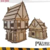 MDF Terrain Scenery - The Inn (L)
