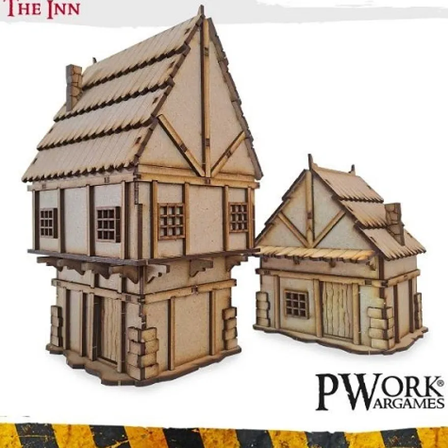 MDF Terrain Scenery - The Inn (L)