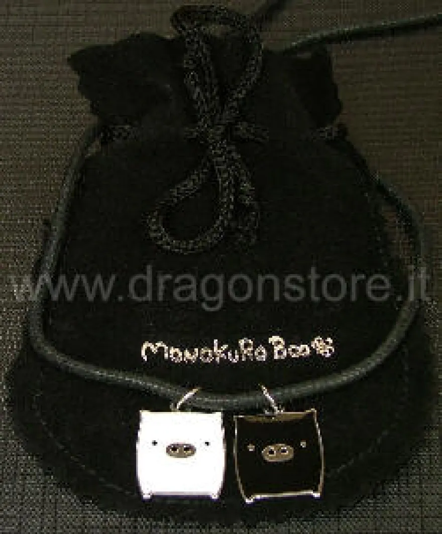 Monokuro Boo - Collanina con Cordoncino Nero