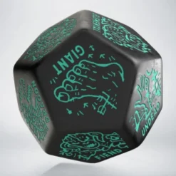 Monster Generator Die - Nero, Turchese