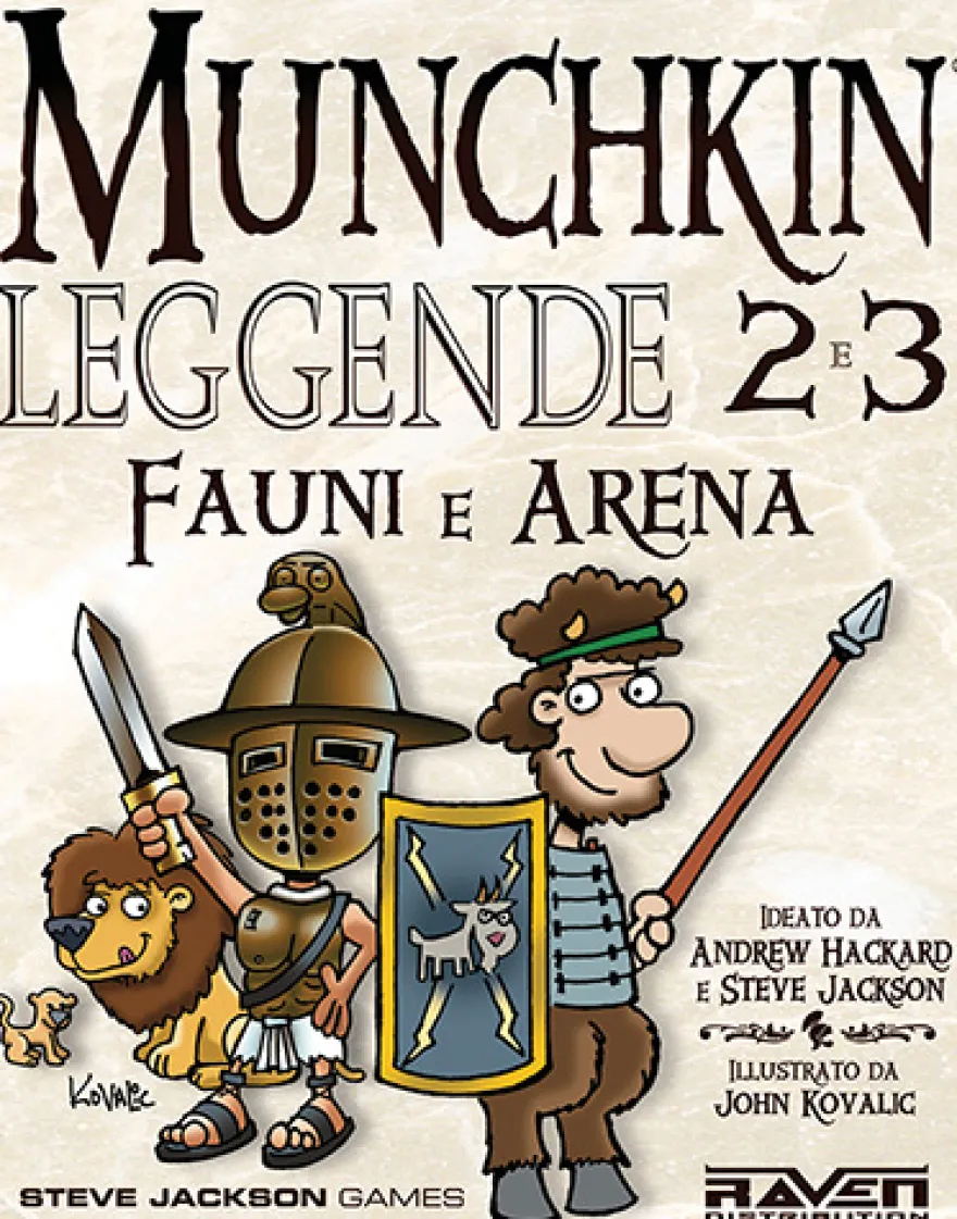 Munchkin Leggende 2 e 3 - Fauni e Arena