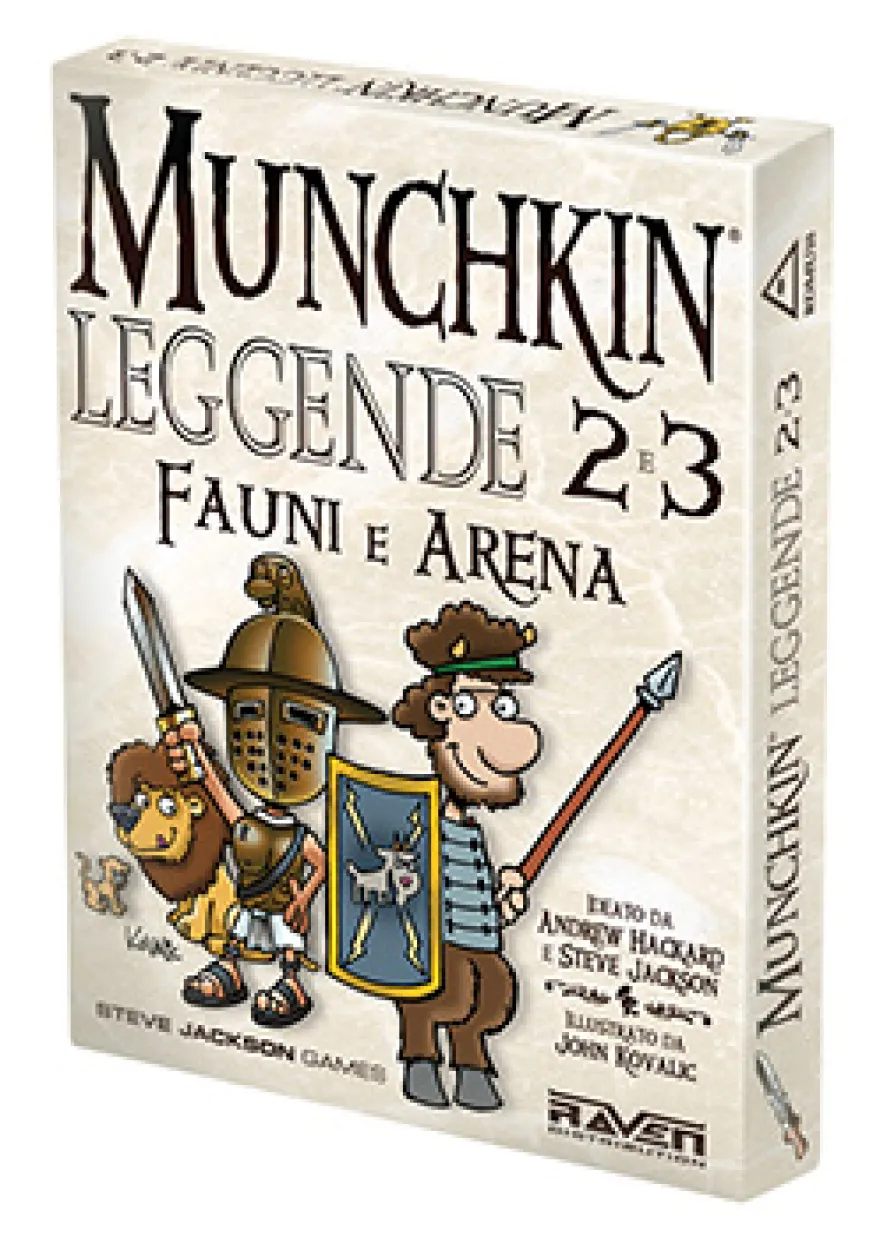 Munchkin Leggende 2 e 3 - Fauni e Arena