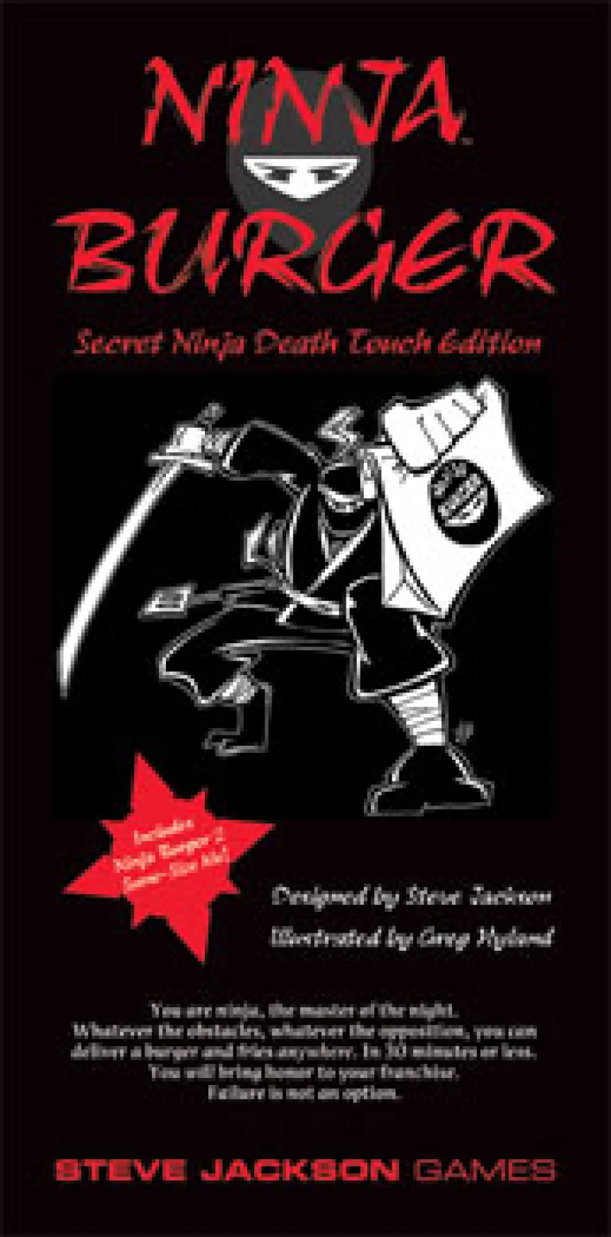 Ninja Burger - Secret Ninja Death Touch Edition