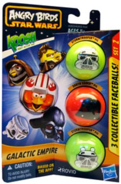 OFFERTA RAVEN PRIME - Angry Birds Star Wars - Koosh Faceball Galactic Empire
