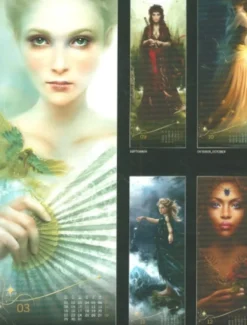 OFFERTA RAVEN PRIME - Calendario 2010 Vertical - Elixir by Mélanie Delon