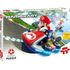 OFFERTA RAVEN PRIME - Puzzle 1000 pz. Super Mario: Mario Kart Funracer
