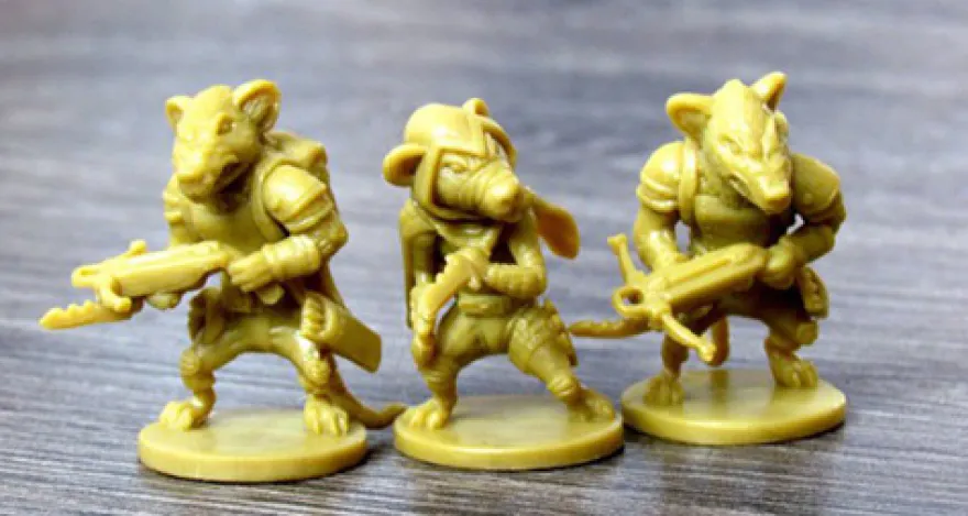 OFFERTA RAVEN PRIME - Tail Feathers - Battaglie nel Mondo di Mice and Mystics