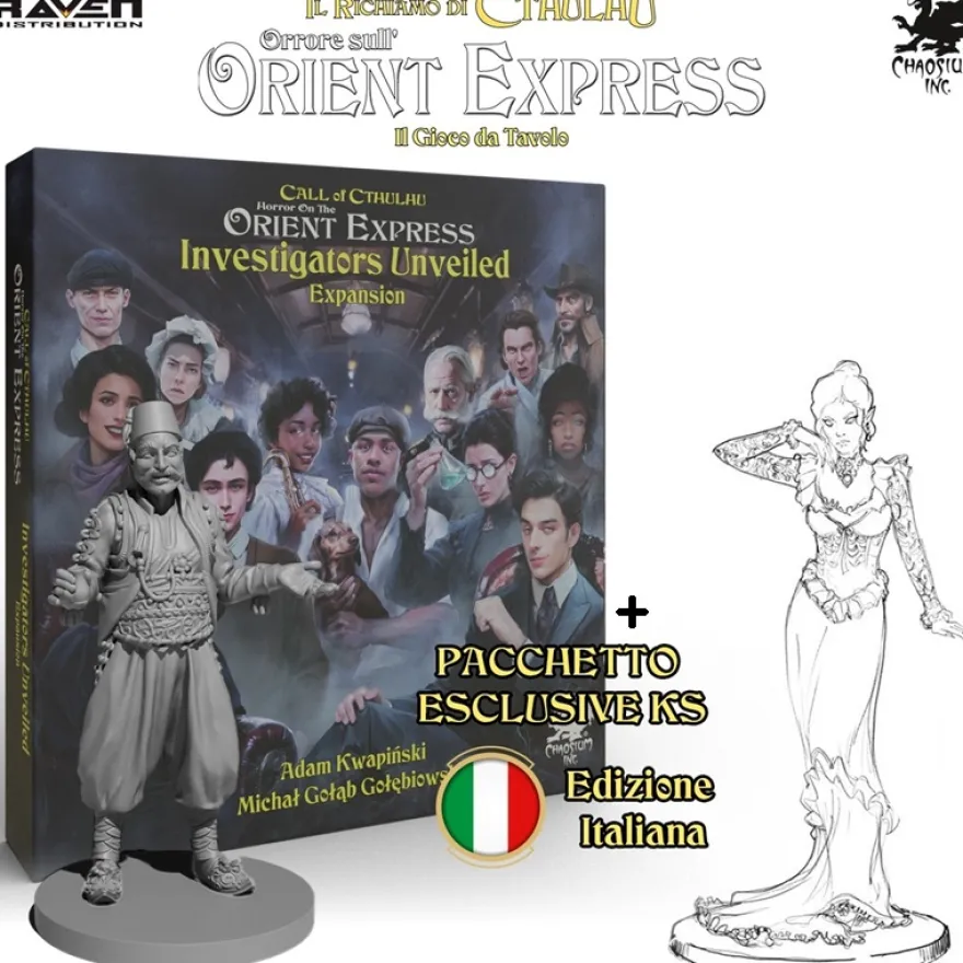 Orrore sull'Orient Express - Investigatori Rivelati + Promo Esclusive KS
