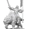 Pathfinder Battles Deep Cuts - Orc on Dire Wolf