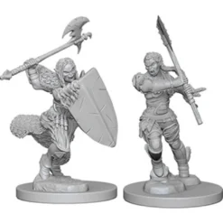 Pathfinder Deep Cuts Miniatures - Barbaro Mezzorco Femmina