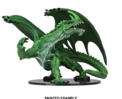 Pathfinder Deep Cuts Miniatures - Gargantuan Green Dragon