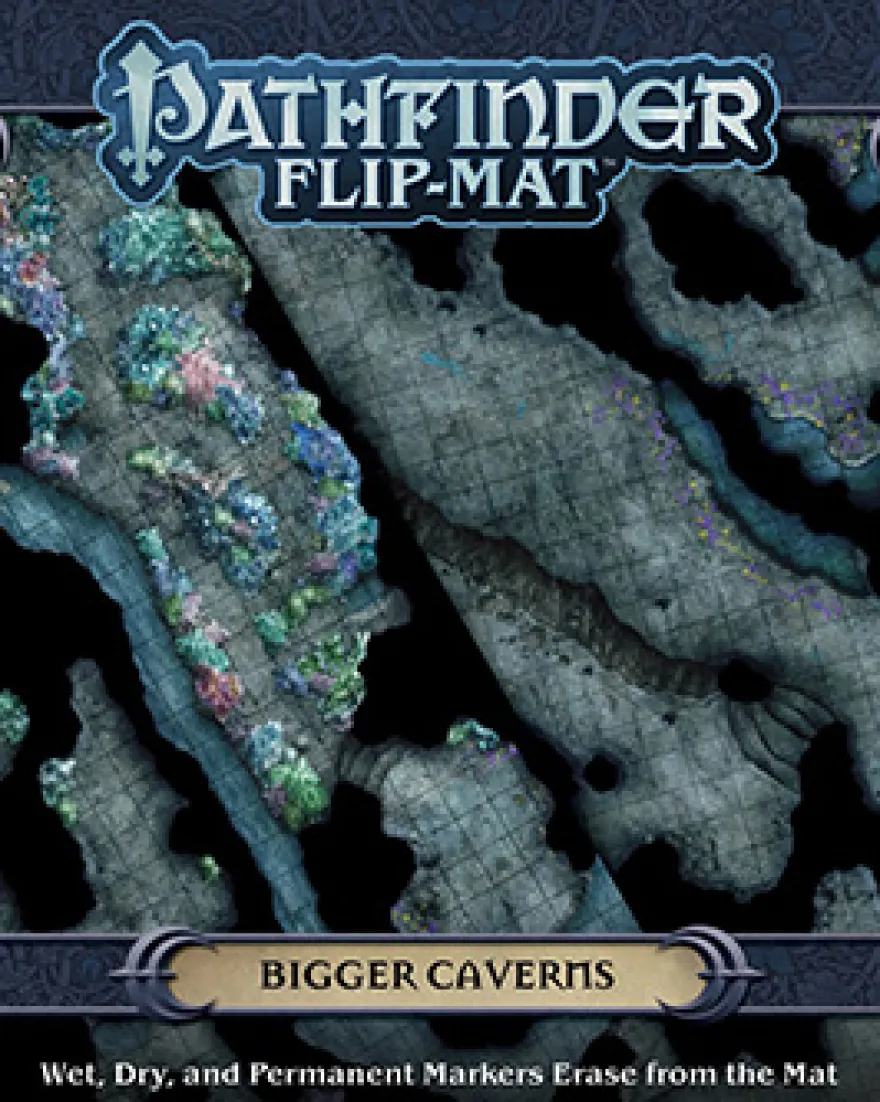 Pathfinder Flip-Mat Map: Bigger Caverns