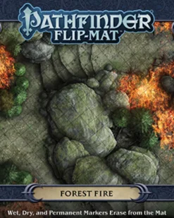 Pathfinder Flip-Mat Map: Forest Fire