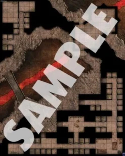Pathfinder Flip-Mat Map: Wicked Dungeon
