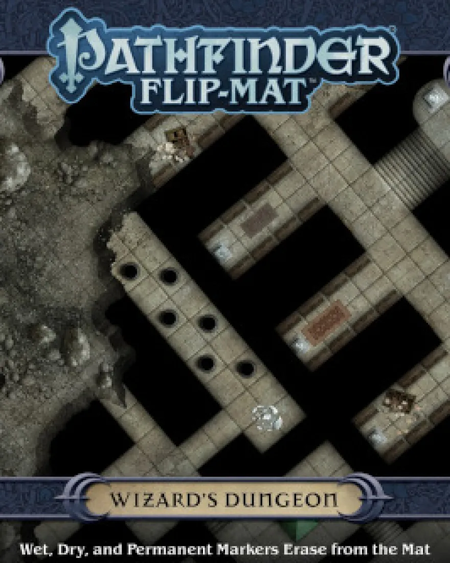 Pathfinder Flip-Mat Map: Wizard's Dungeon