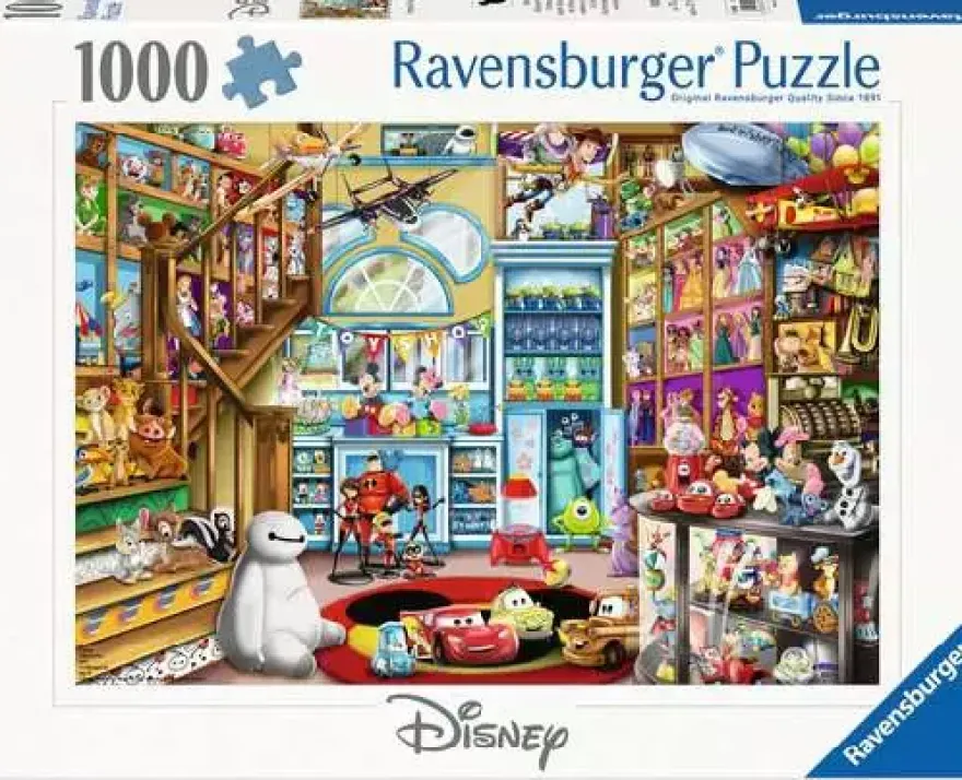 Puzzle 1000 pz. - Classici Disney - Il negozio di giocattoli Disney