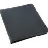 QuadRow Zipfolio a 12 Tasche Xenoskin - Nero