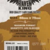 Raven King Sleeves - Bustine Protettive 50x75 mm (100)