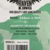 Raven King Sleeves - Bustine Protettive 144x202 mm (100) Manga