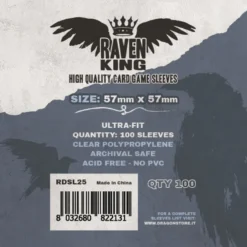 Raven King Sleeves - Bustine Protettive 57x57 mm (100)