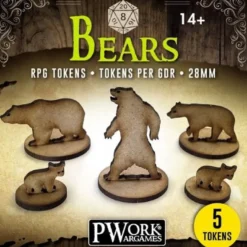 RPG Tokens - Bears / Orsi