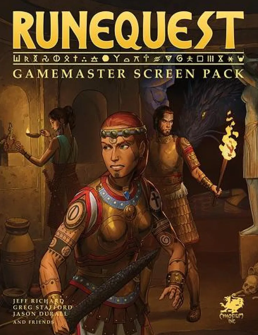RuneQuest - Gamemaster Screen Pack