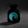 Sacchetto Medio - Gatto: Luna Piena (fosforescente)