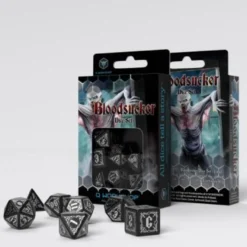 Set Dadi Bloodsucker - Nero, Argento