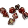 Set 7 Dadi Borealis Poliedrici - Cosmo/Oro