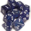 Set Dadi Brillantini - Blu