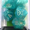 Set Dadi Cirrus - Aqua/Argento