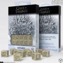 Set Dadi Game of Thrones - House Stark (10XD6)