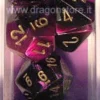 Set Dadi Gemini 4 - Nero-Viola/Oro