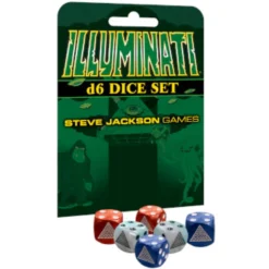 Set Dadi Illuminati - 6 D6 in 3 colori