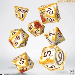 Set Dadi Il Signore Degli Anelli - Lord of the Rings: Full Art Ring Bearers: Whitefire Radiance