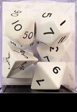 Set Dadi Jumbo - Bianco