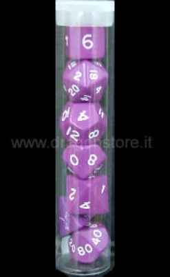 Set Dadi Jumbo in Tubo - Viola