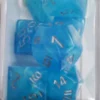 Set Dadi Luminaria - Cielo/Argento
