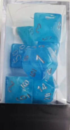 Set Dadi Luminaria - Cielo/Argento