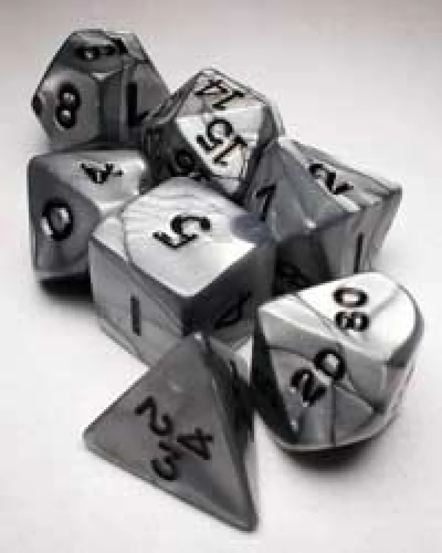 Set Dadi - Olympic Argento