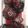 Set Dadi Speckled - Silver Volcano