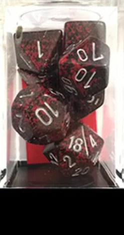 Set Dadi Speckled - Silver Volcano