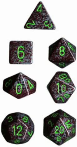 Set Dadi Speckled - Terra
